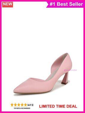 Pointed Toe Pump Heel Leather Cushioned Low Heel Dress Shoe